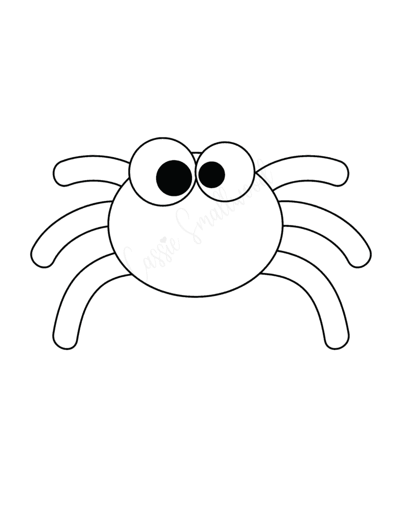 Spider Template Printable Spider Template Printable