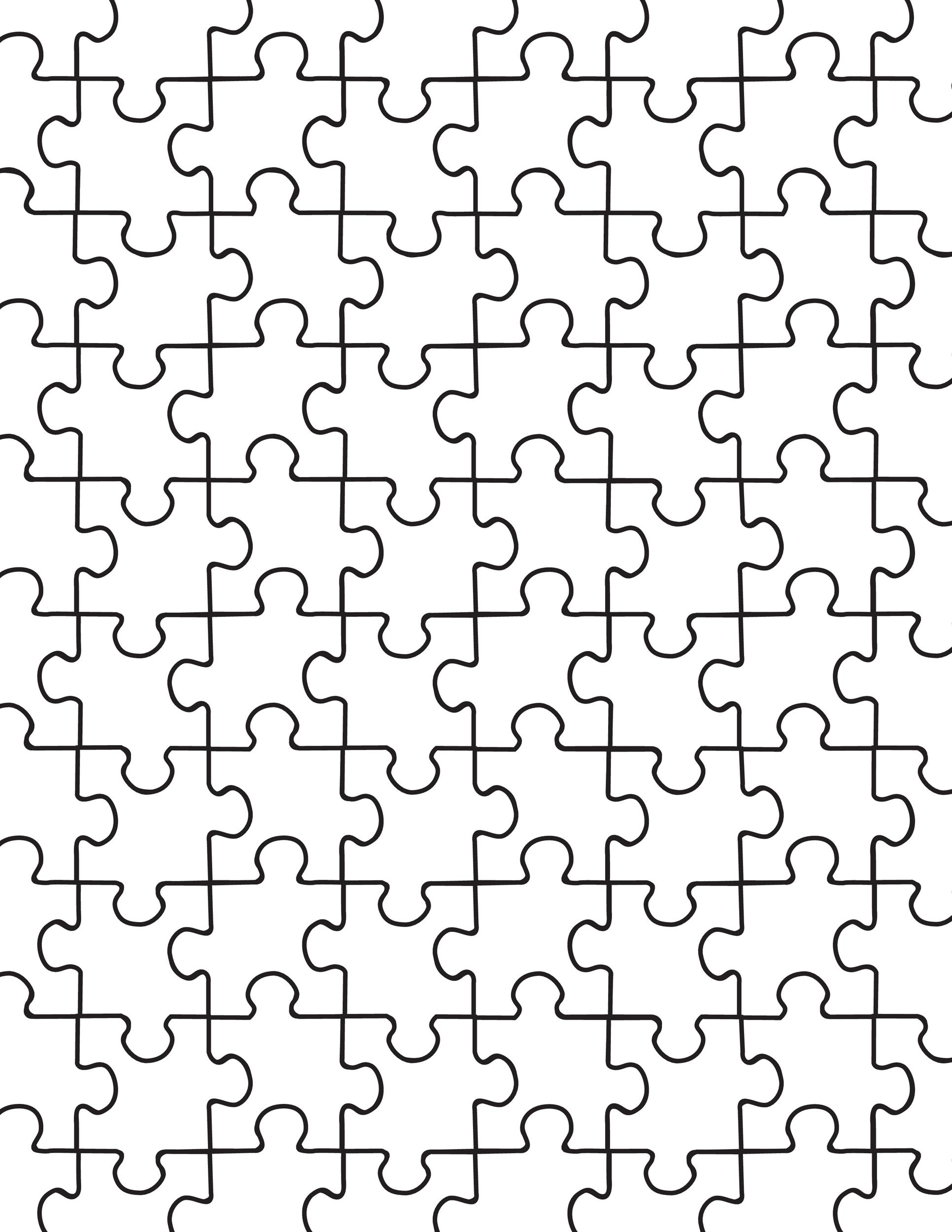 Large Puzzle Piece Template Printable Large Puzzle Piece Template Printable