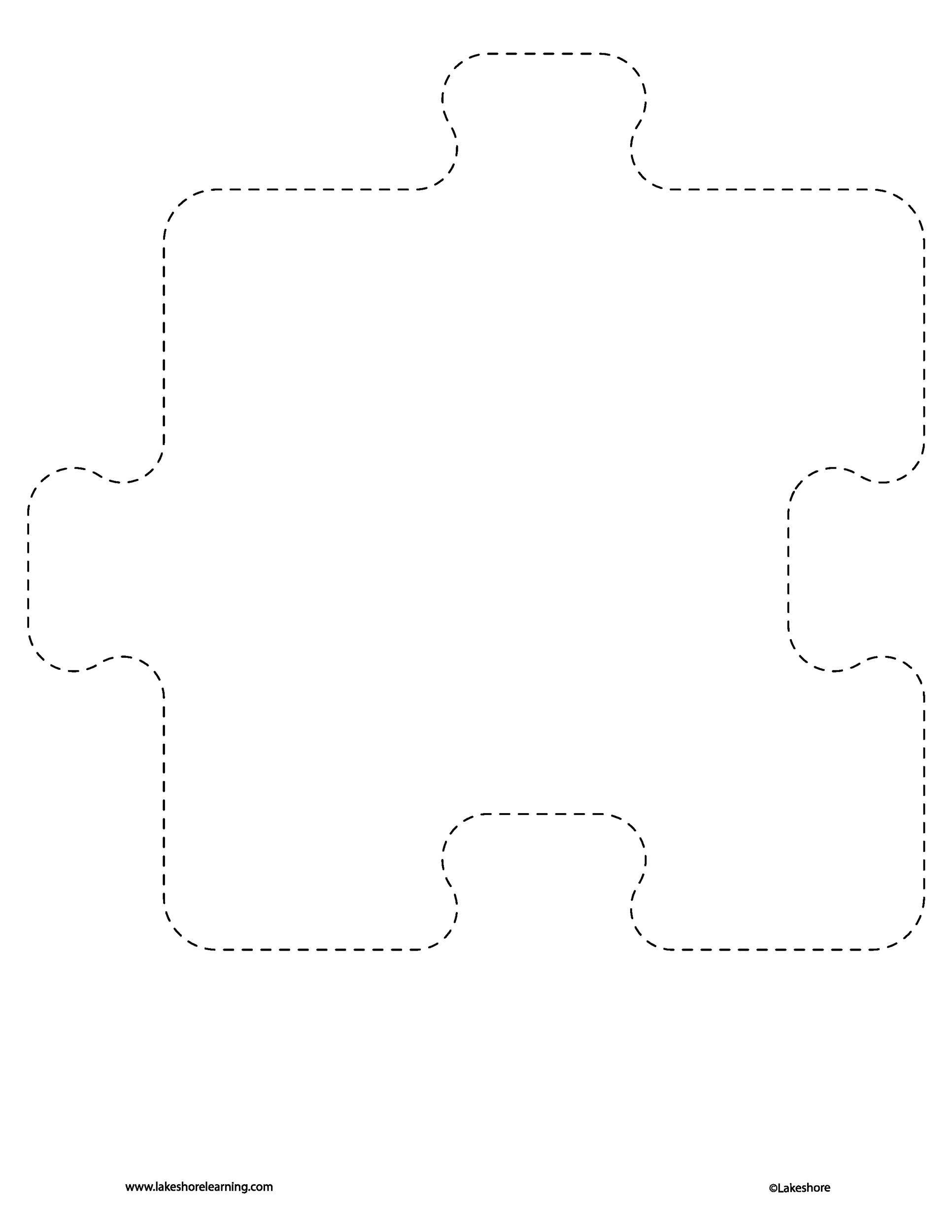 19 Printable Puzzle Piece Templates TemplateLab 19 Printable Puzzle Piece Templates TemplateLab