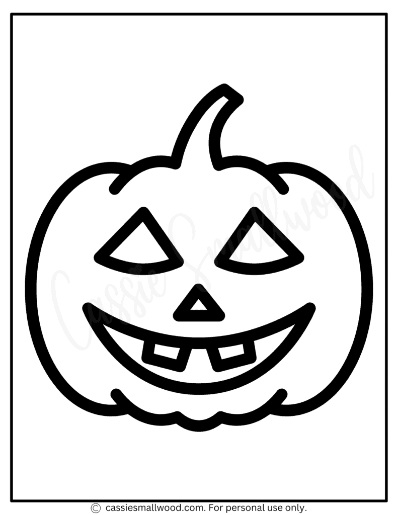 Halloween Pumpkin Templates Free Printable