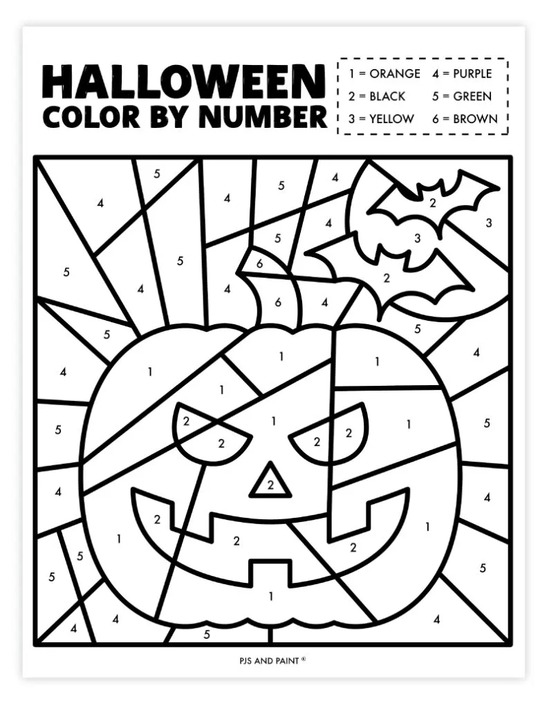 45 Free Printable Halloween Games And Activities Pjs And Paint