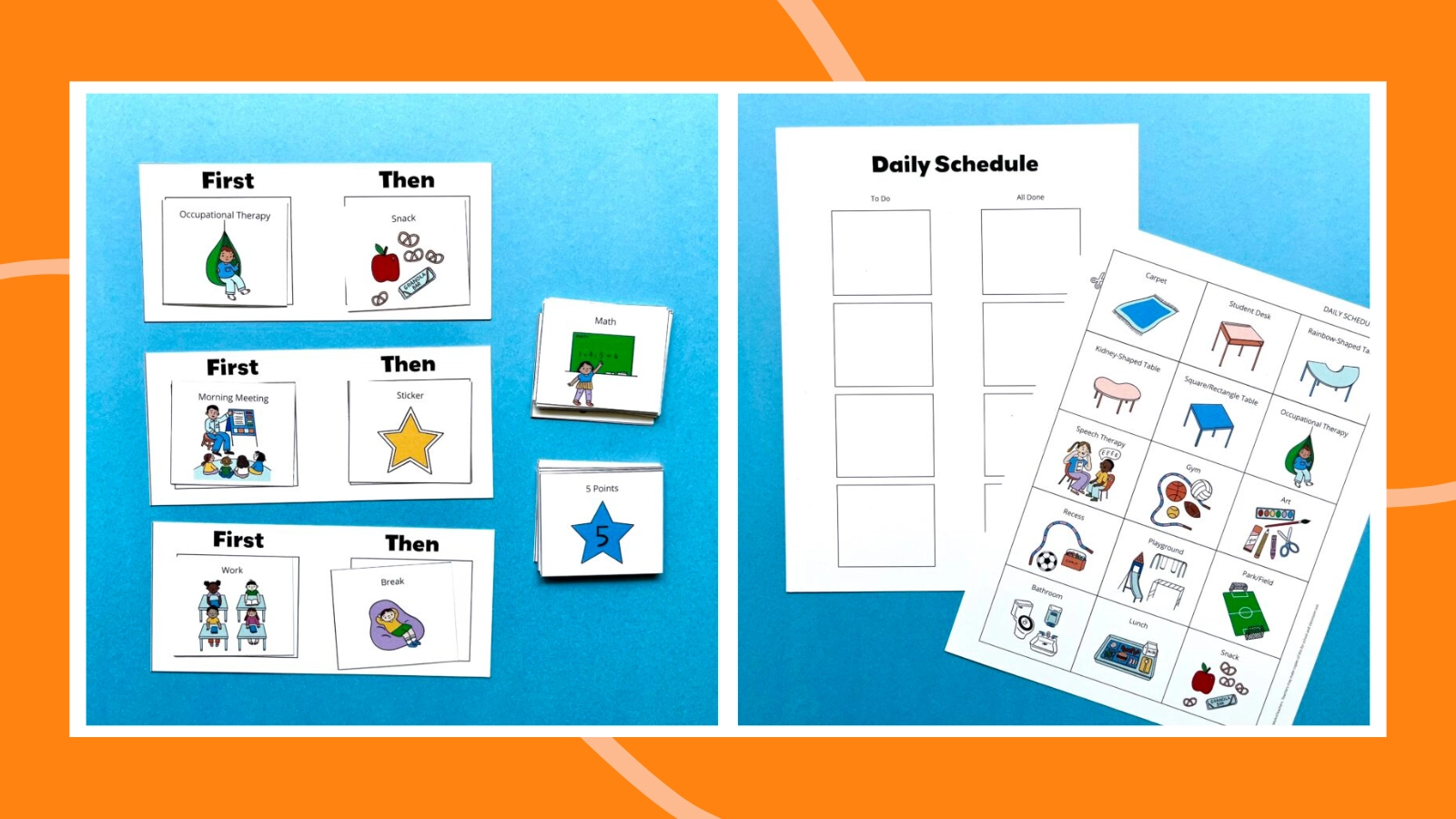 Printable Visual Schedule Template