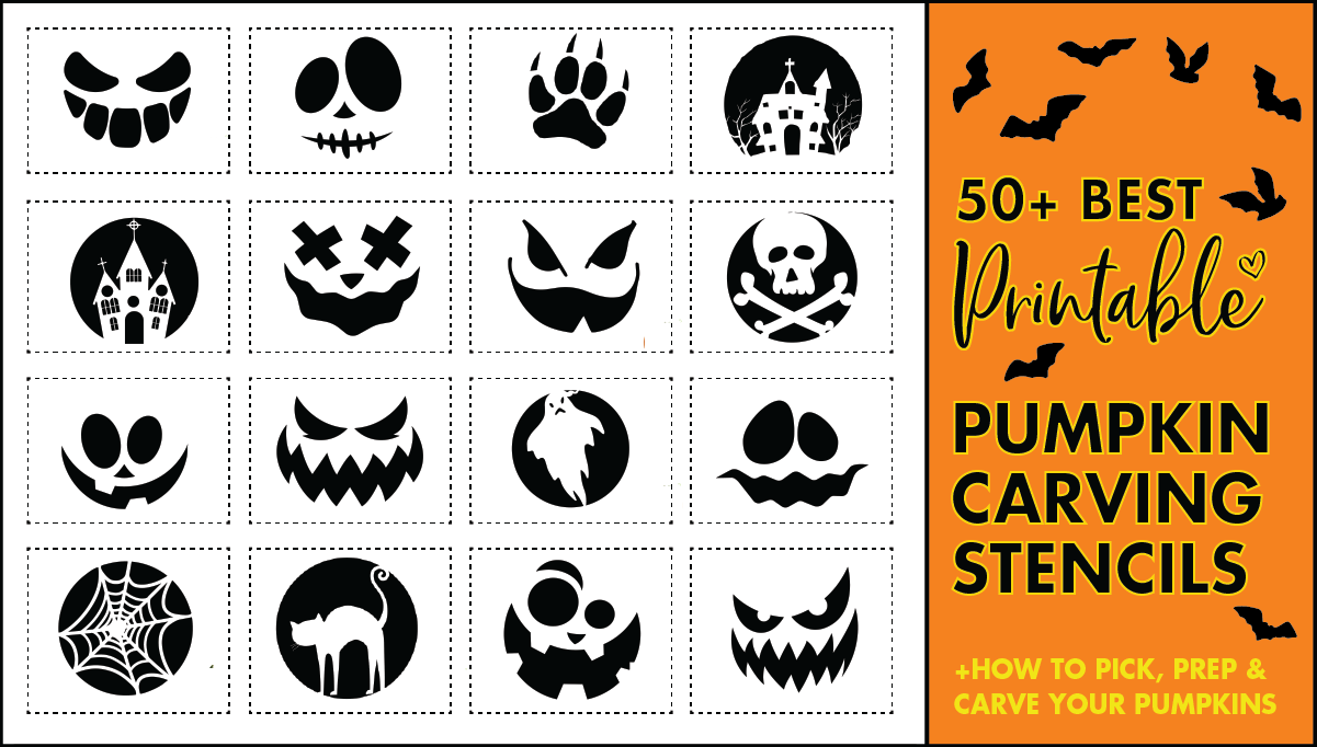 Pumpkin Carving Templates Free Printable