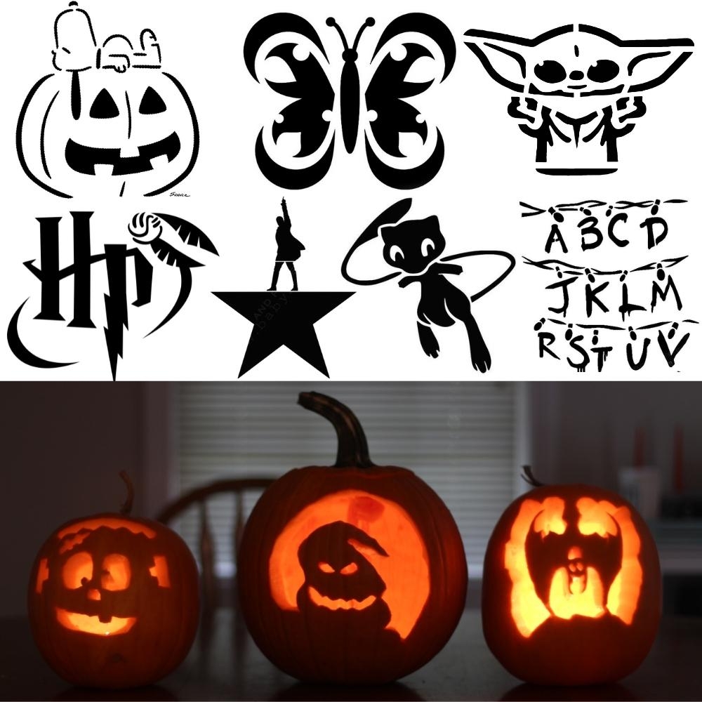 Printable Pumpkin Carving Templates Free