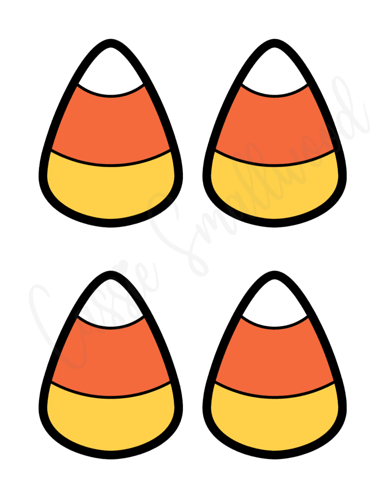 Candy Corn Printable Template