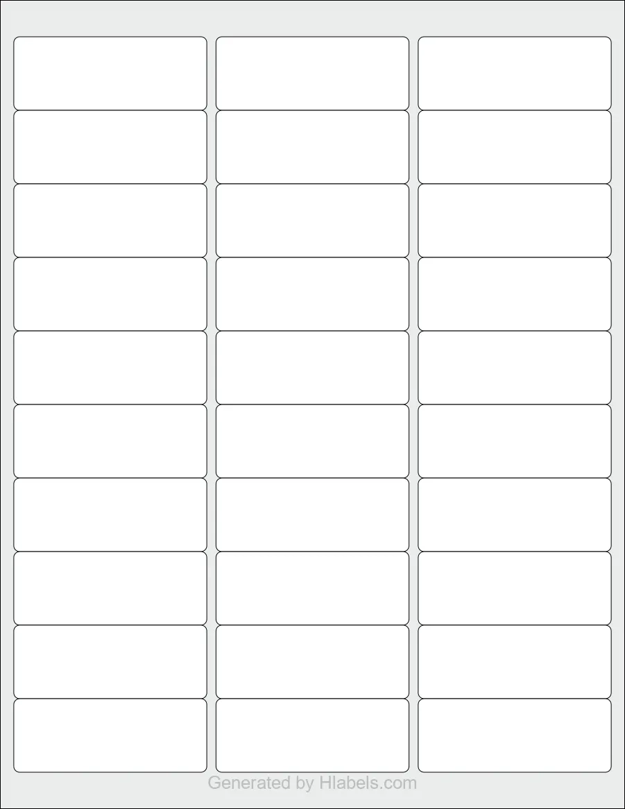 Avery 15660 Label Template Print Online Instantly