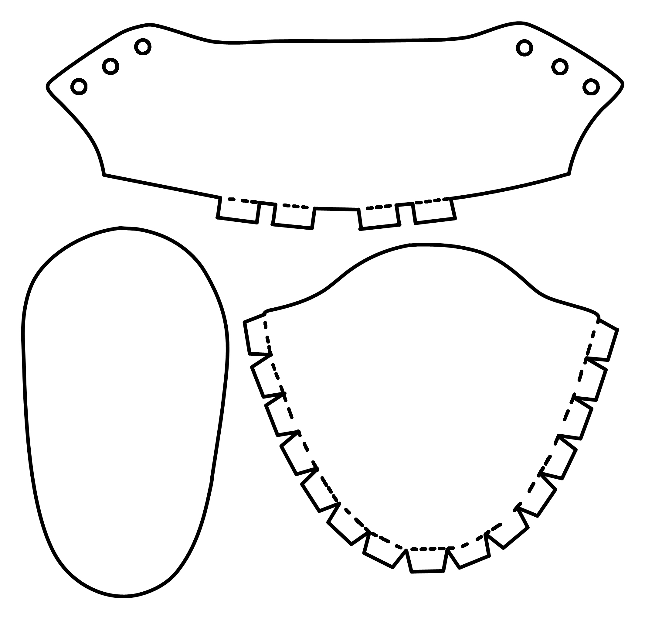 Printable Shoes Template