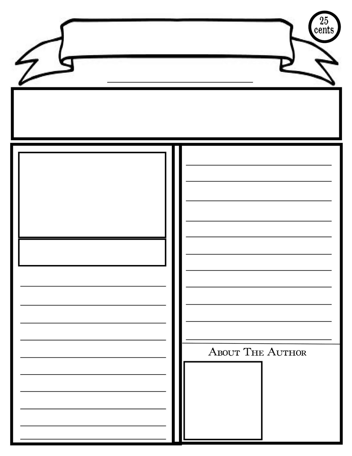 Printable Newspaper Article Template For Students