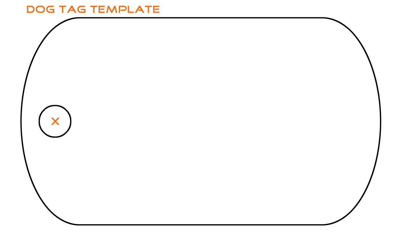 Printable Dog Tags Templates