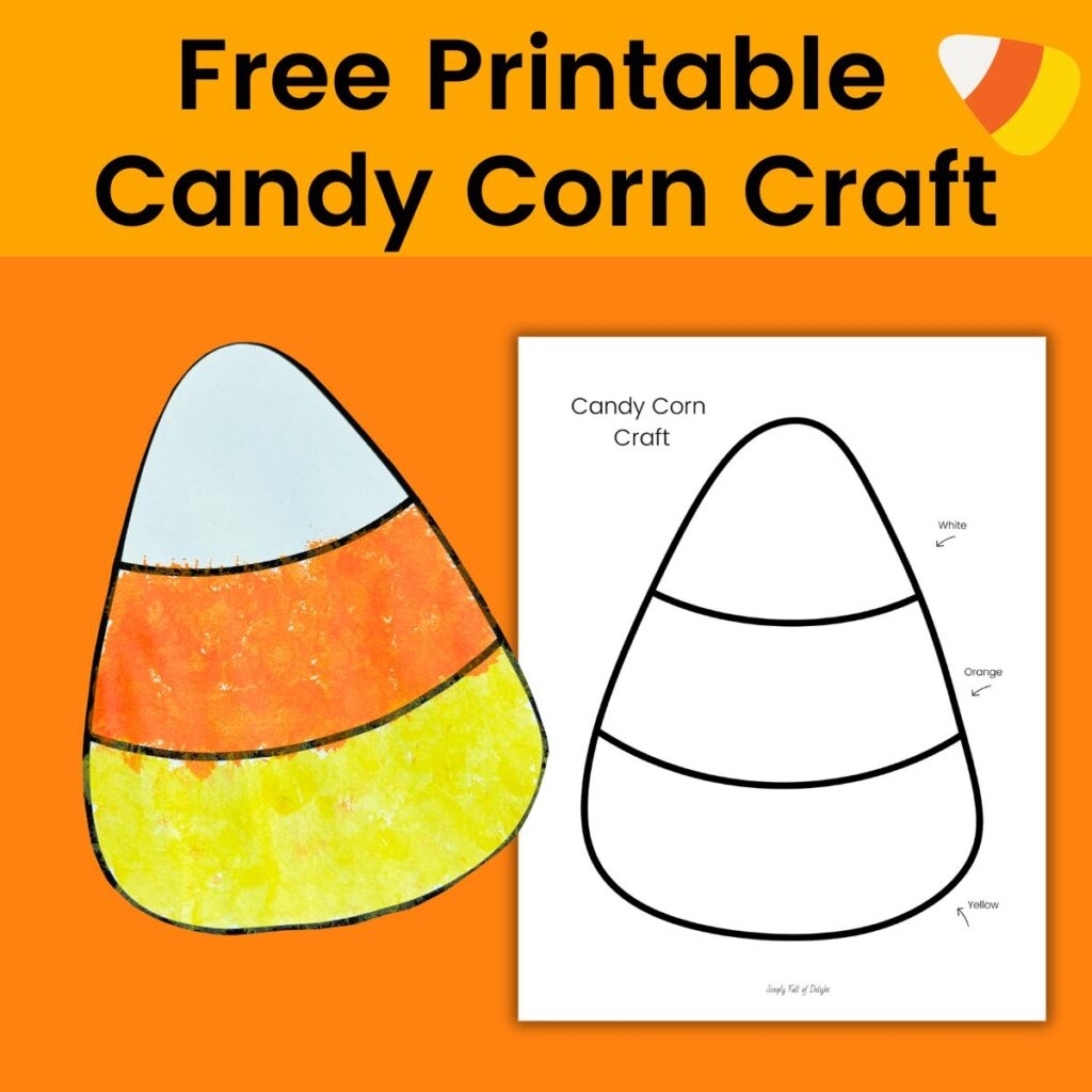 Candy Corn Printable Template