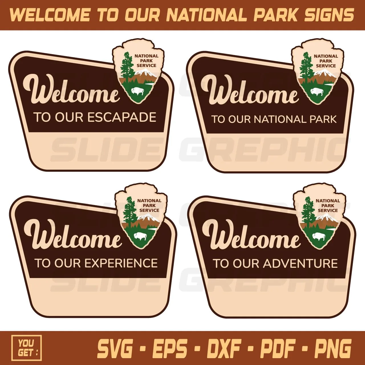 Editable National Park Signs National Park Gifts Welcome To Our