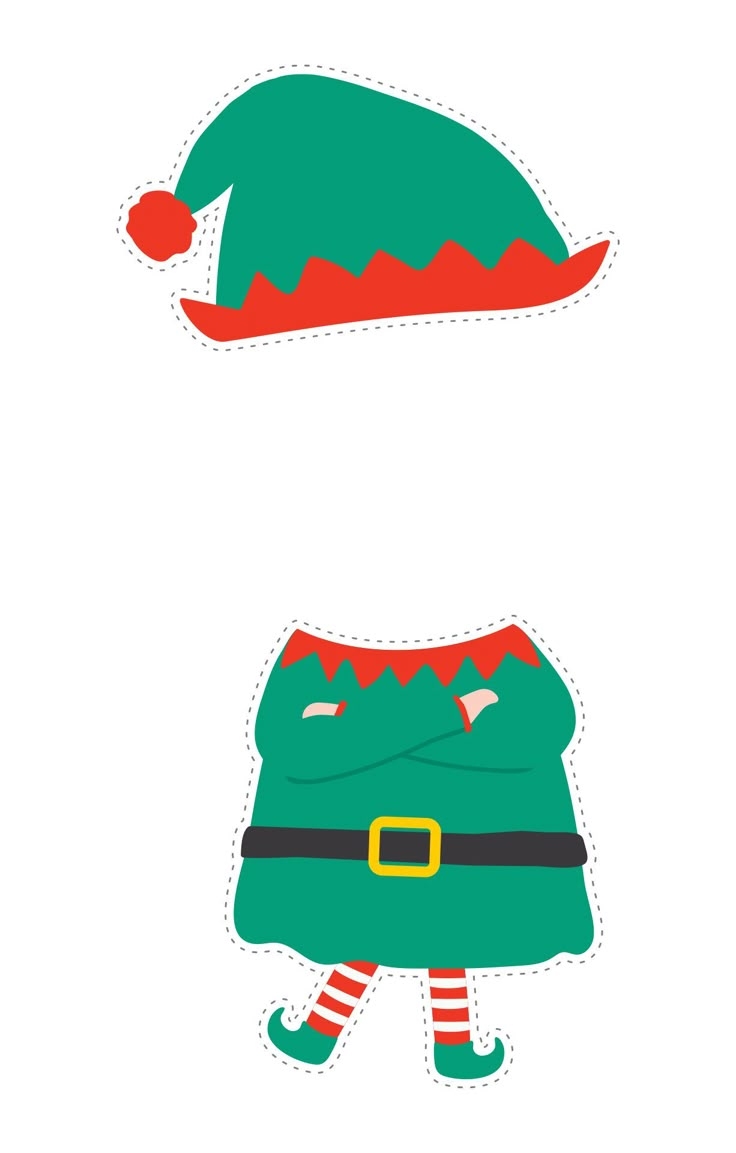 Elf Christmas Templates 17 Free PDF Printables Printablee