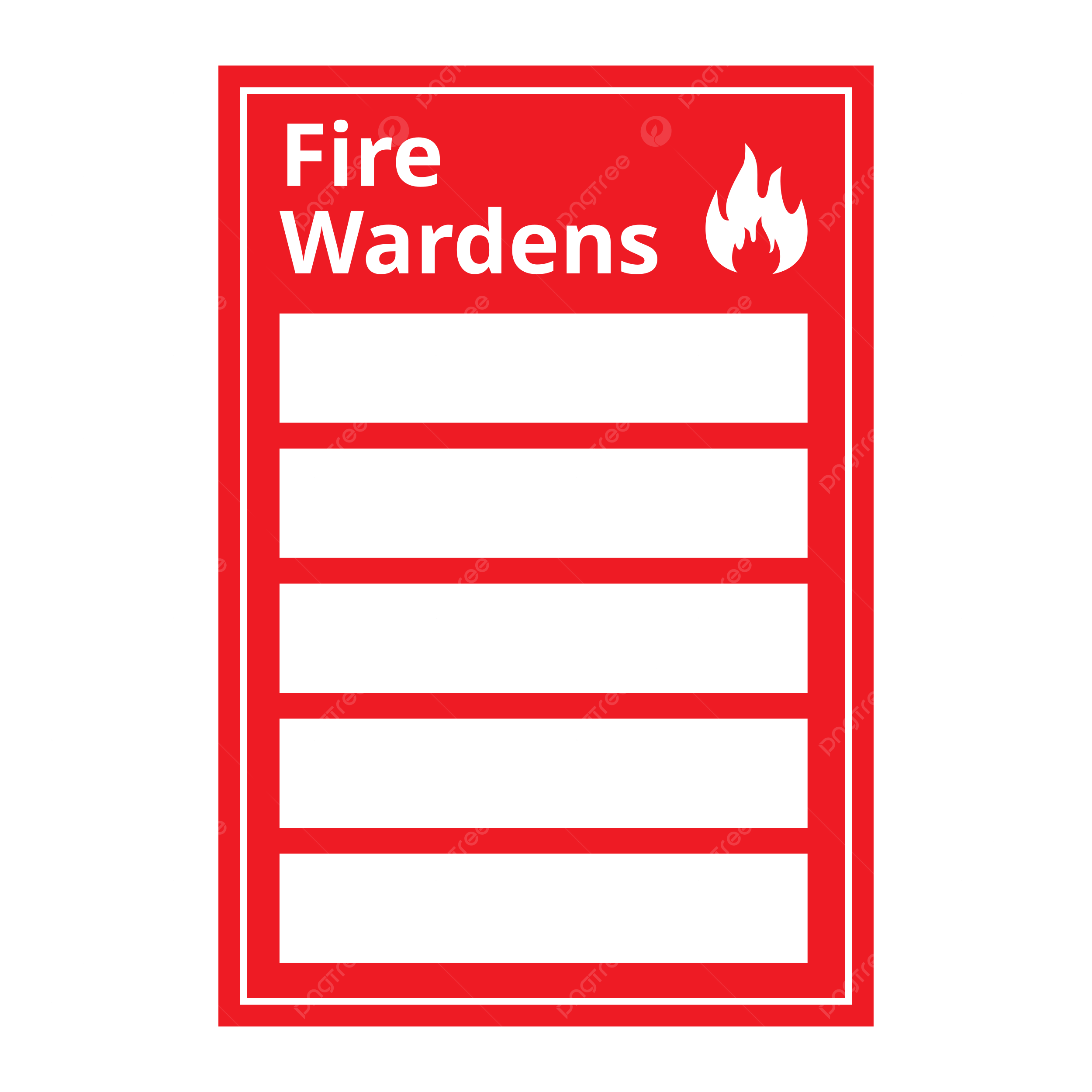 Fire Wardens Sign Vector Fire Wardens Fire Wardens Signage Fire