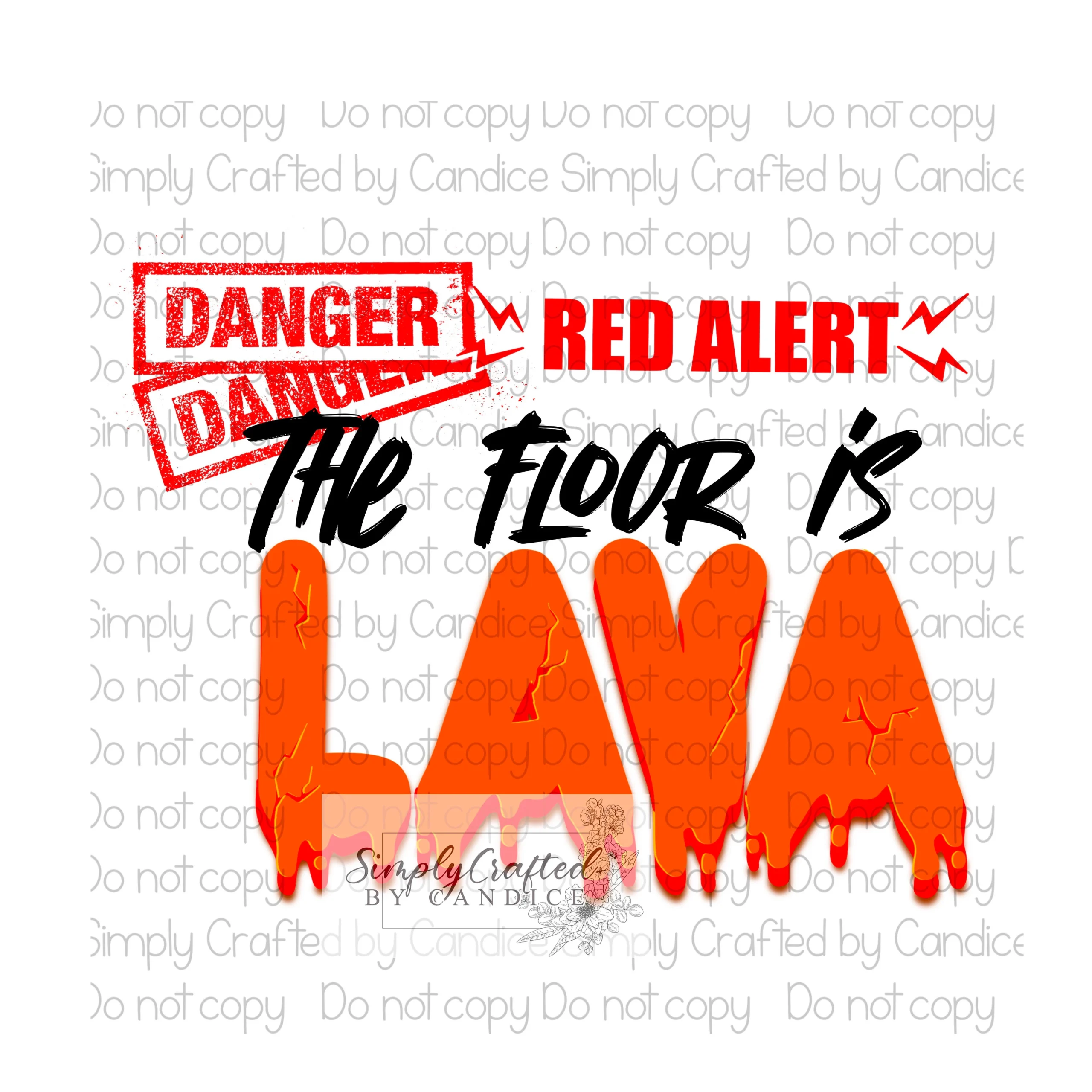 the floor is lava challenge cards printable