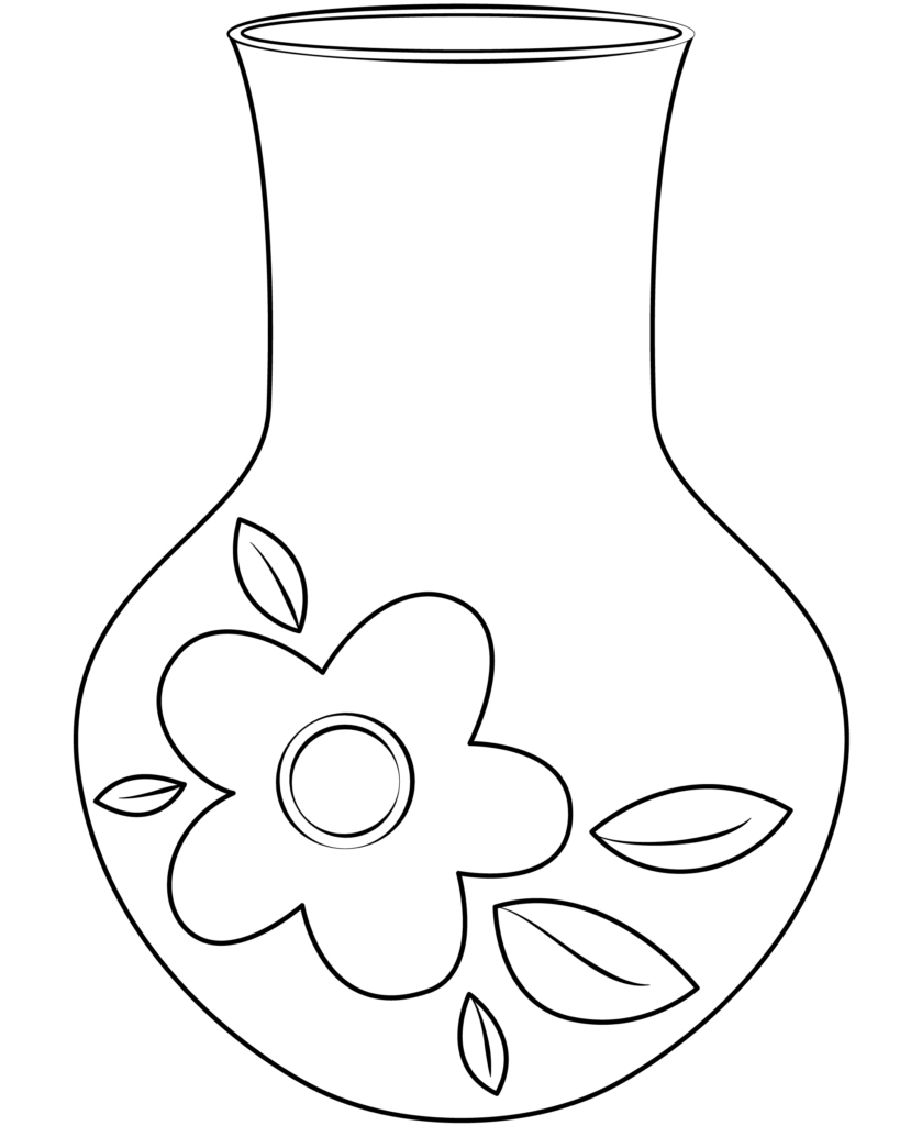Vase Template Printable