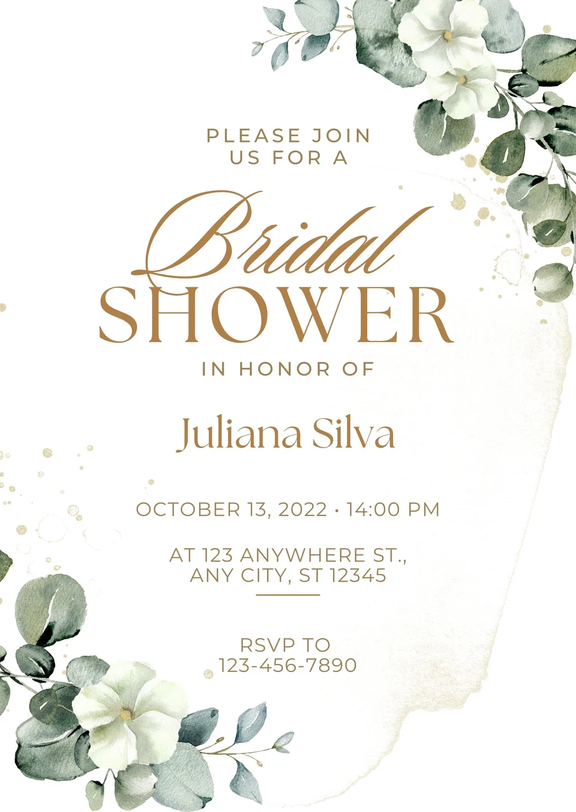 Free Custom Printable Bridal Shower Invitation Templates Canva Free Custom Printable Bridal Shower Invitation Templates Canva