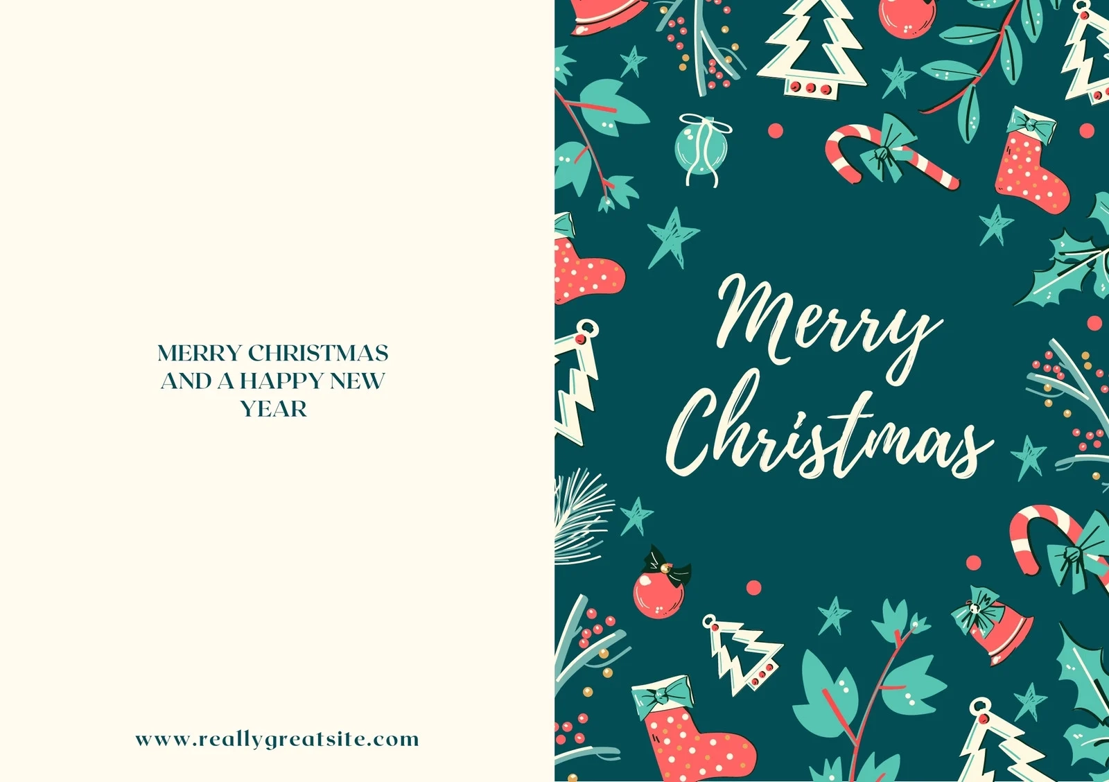 Printable Xmas Card Templates