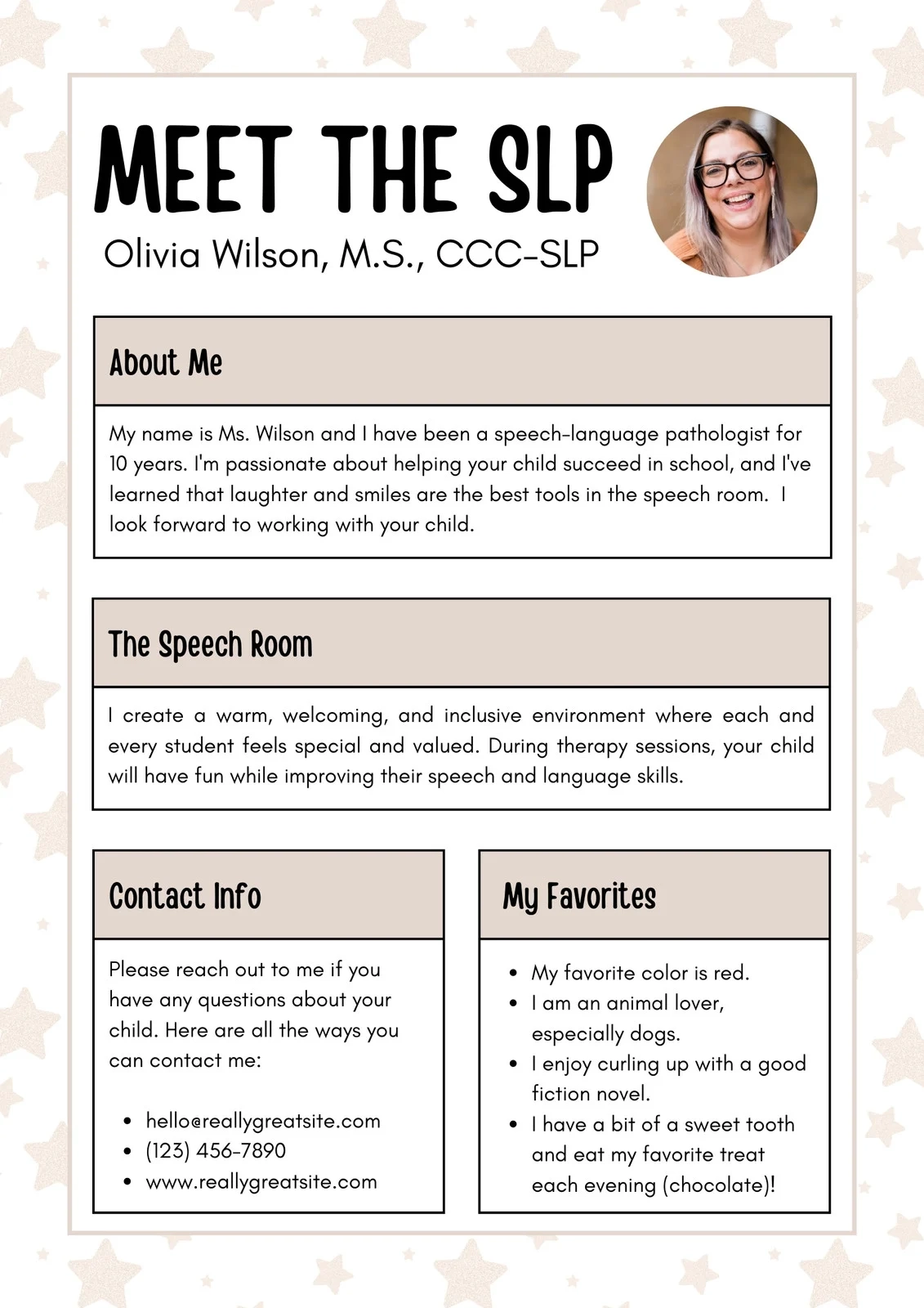 Free Custom Printable Meet The Student teacher Templates Canva Free Custom Printable Meet The Student teacher Templates Canva
