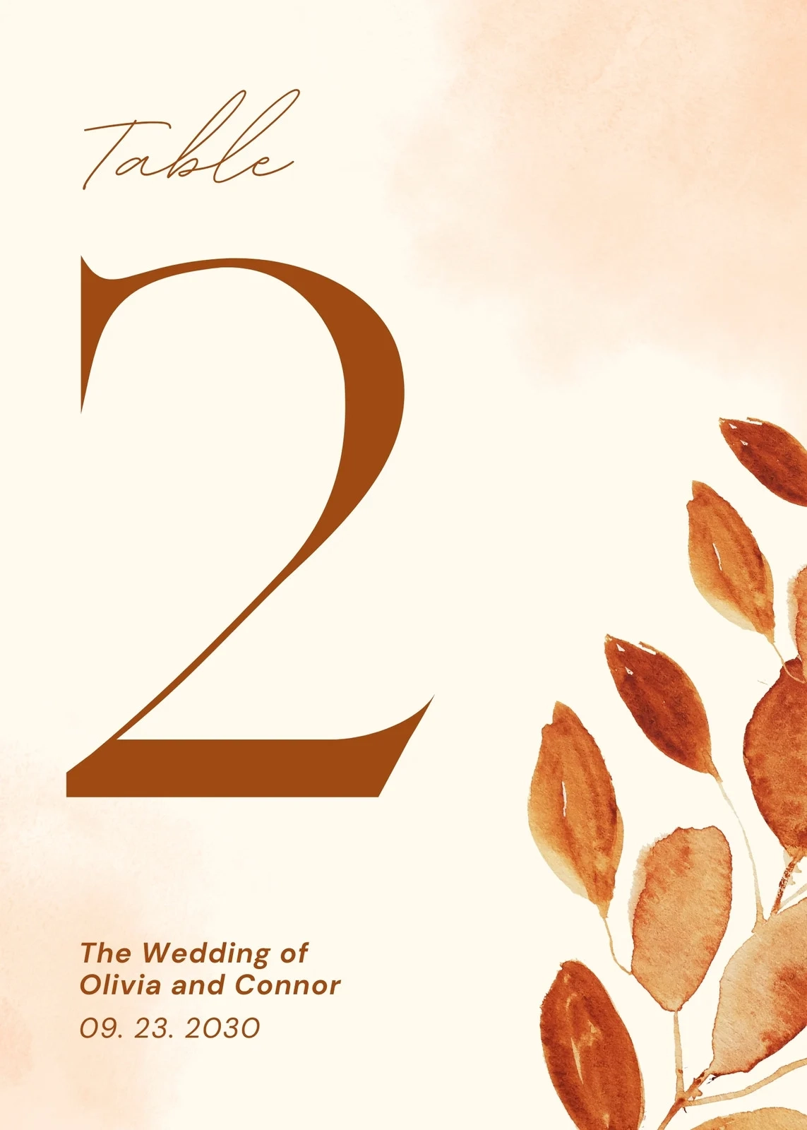 Free Printable Wedding Table Numbers Templates Free Printable Wedding Table Numbers Templates