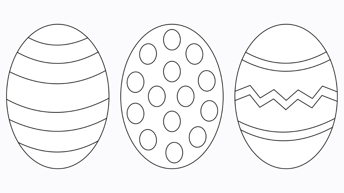 Easter Template Printable