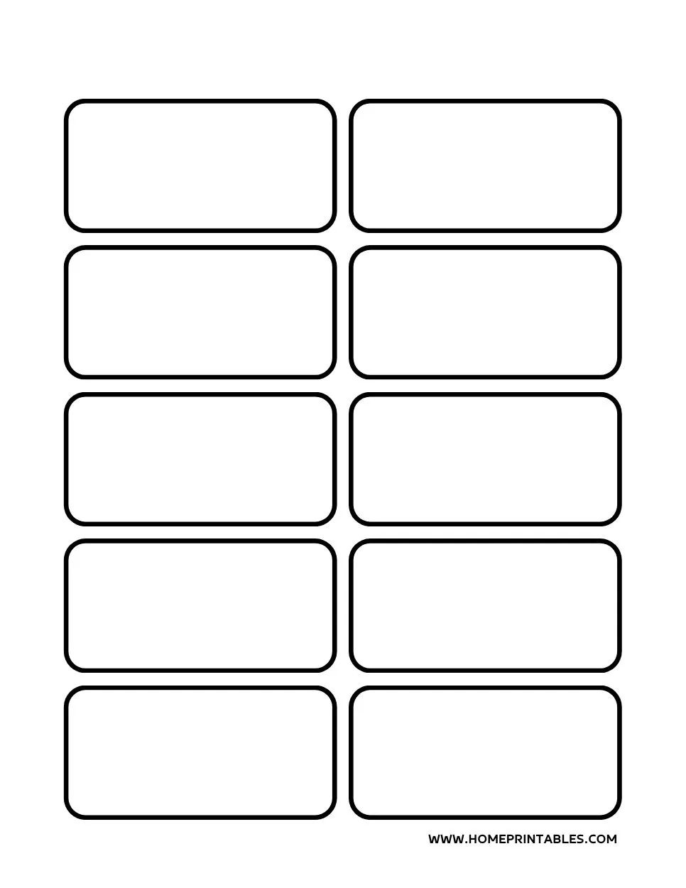 Printable Name Badge Template