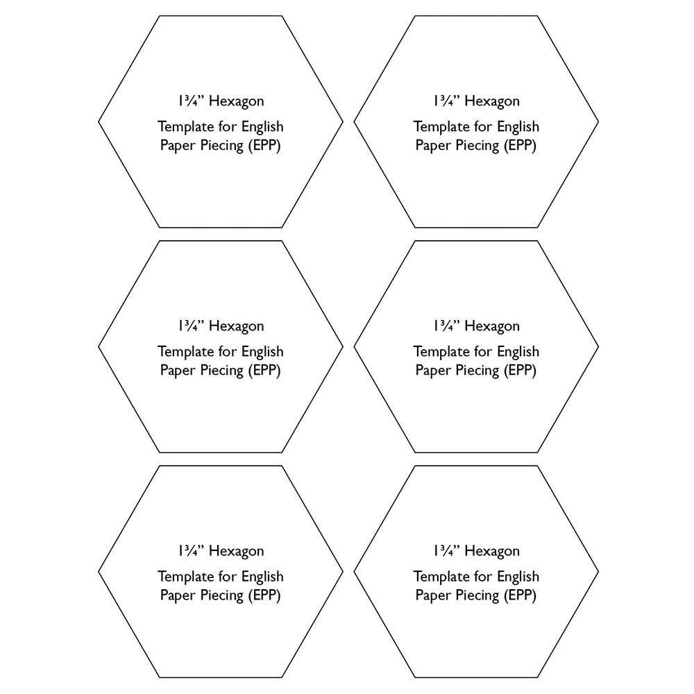 Hexagon Shape Template Printable Hexagon Shape Template Printable