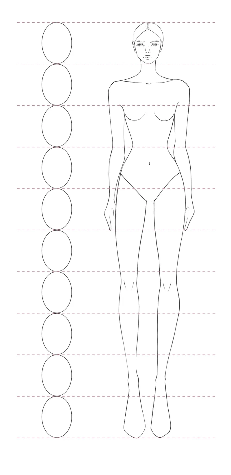 Printable Blank Fashion Design Templates