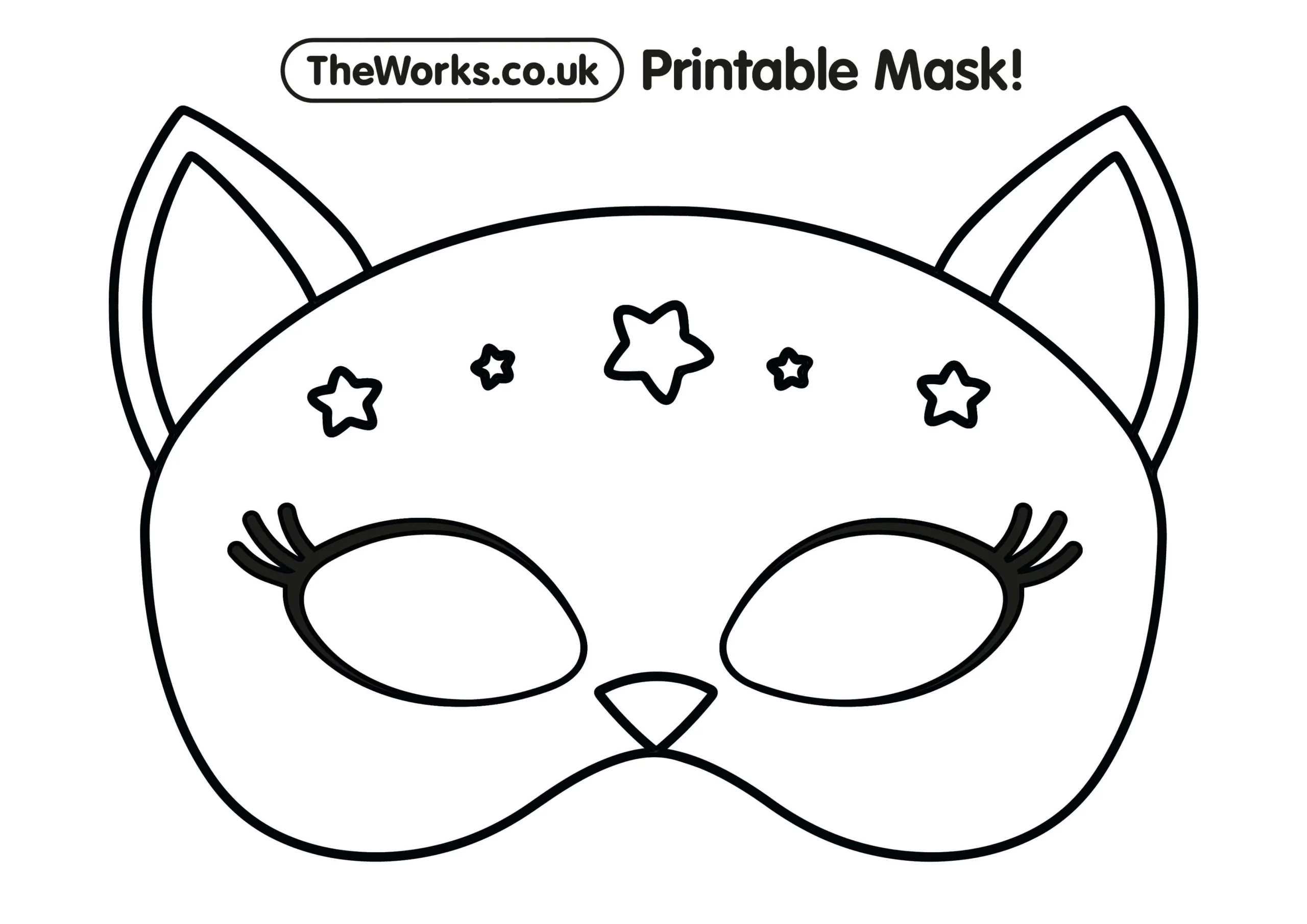 Free Printable Animal Masks The Works