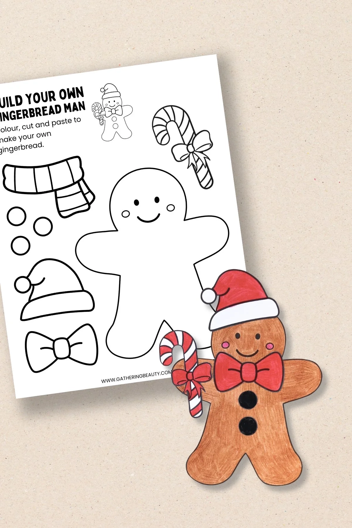 Printable Gingerbread Man Template Printable Gingerbread Man Template