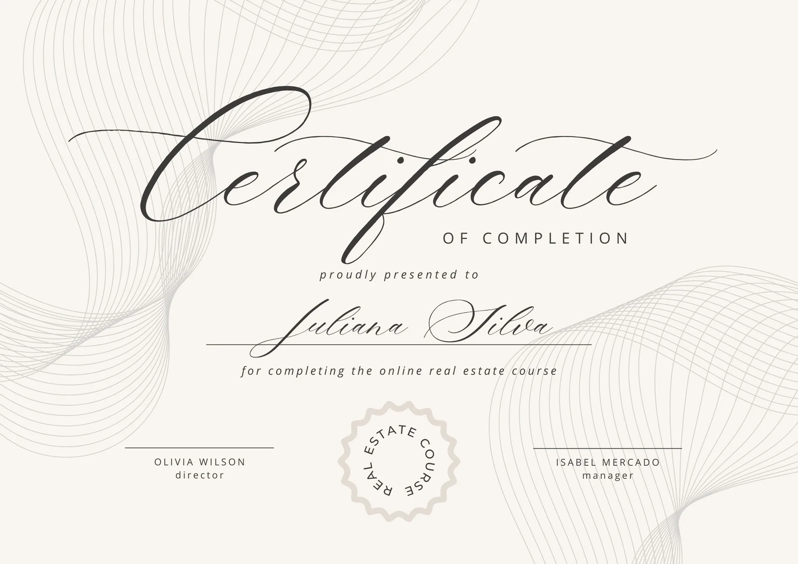 Printable Certificate Templates