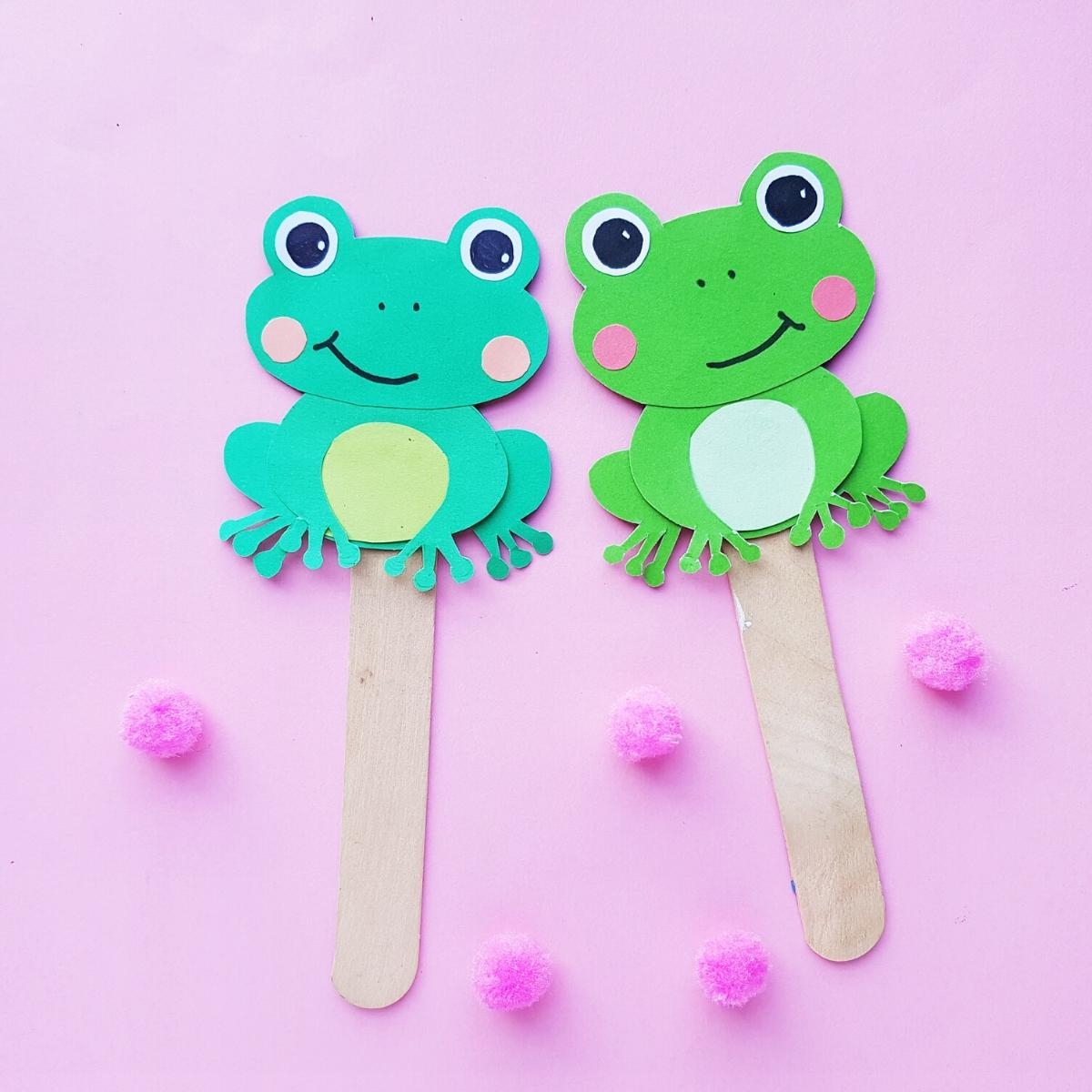 Free Printable Frog Puppet Template
