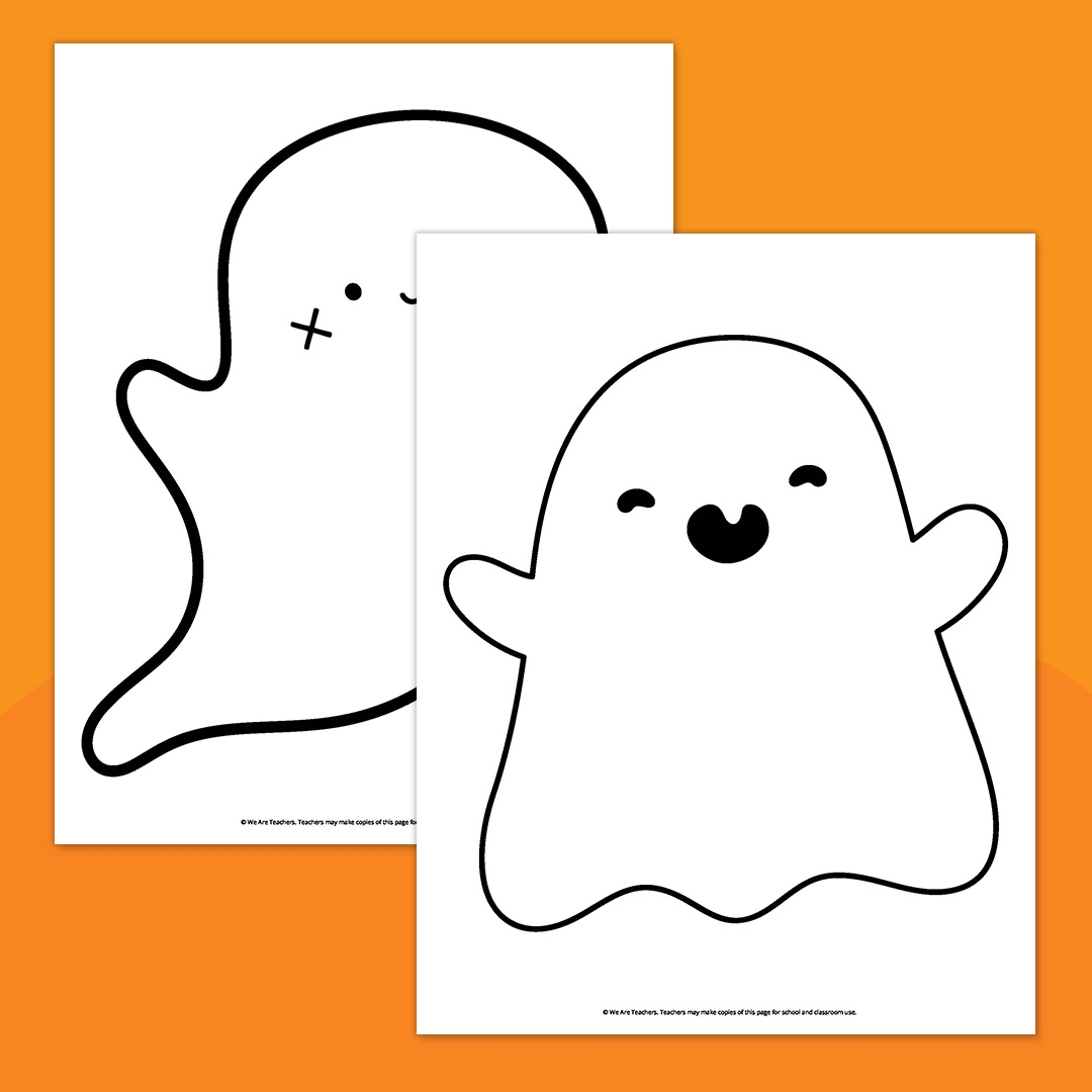 Free Printable Ghost Template