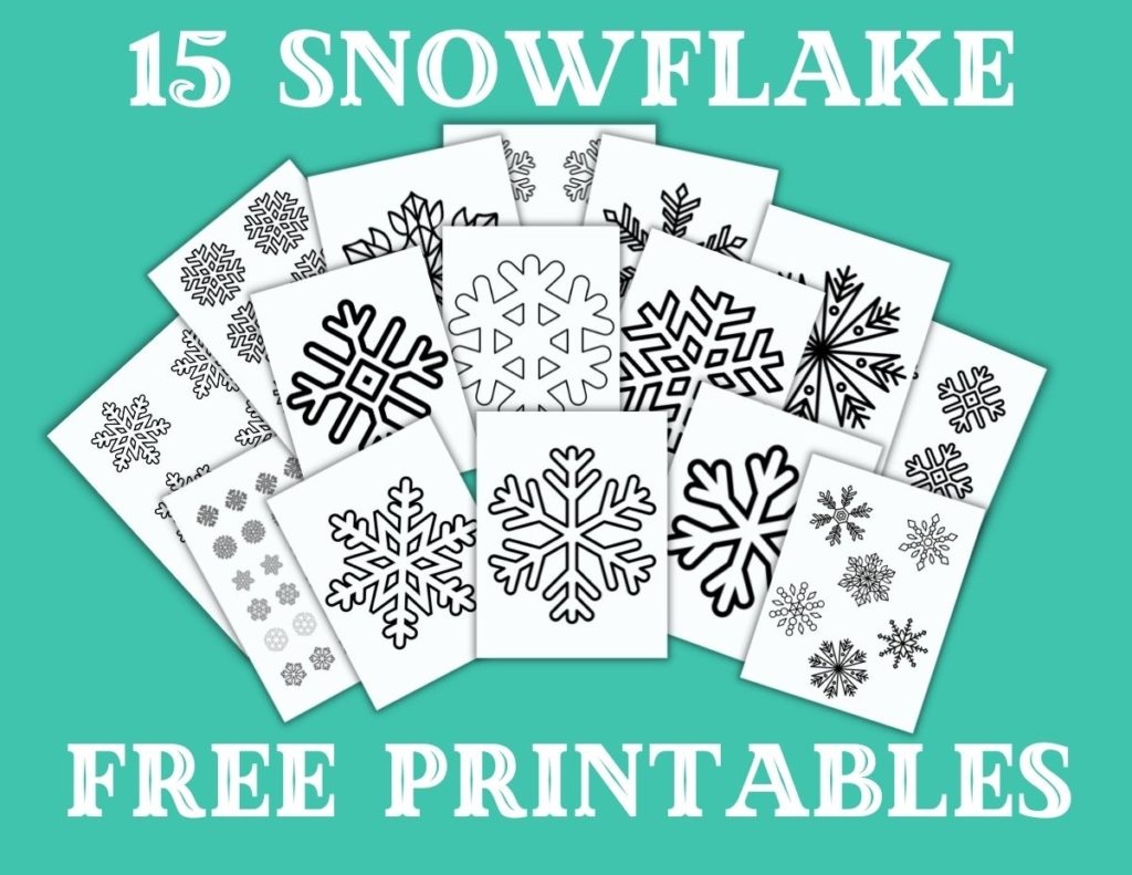 Free Printable Snowflake Templates Free Printable Snowflake Templates