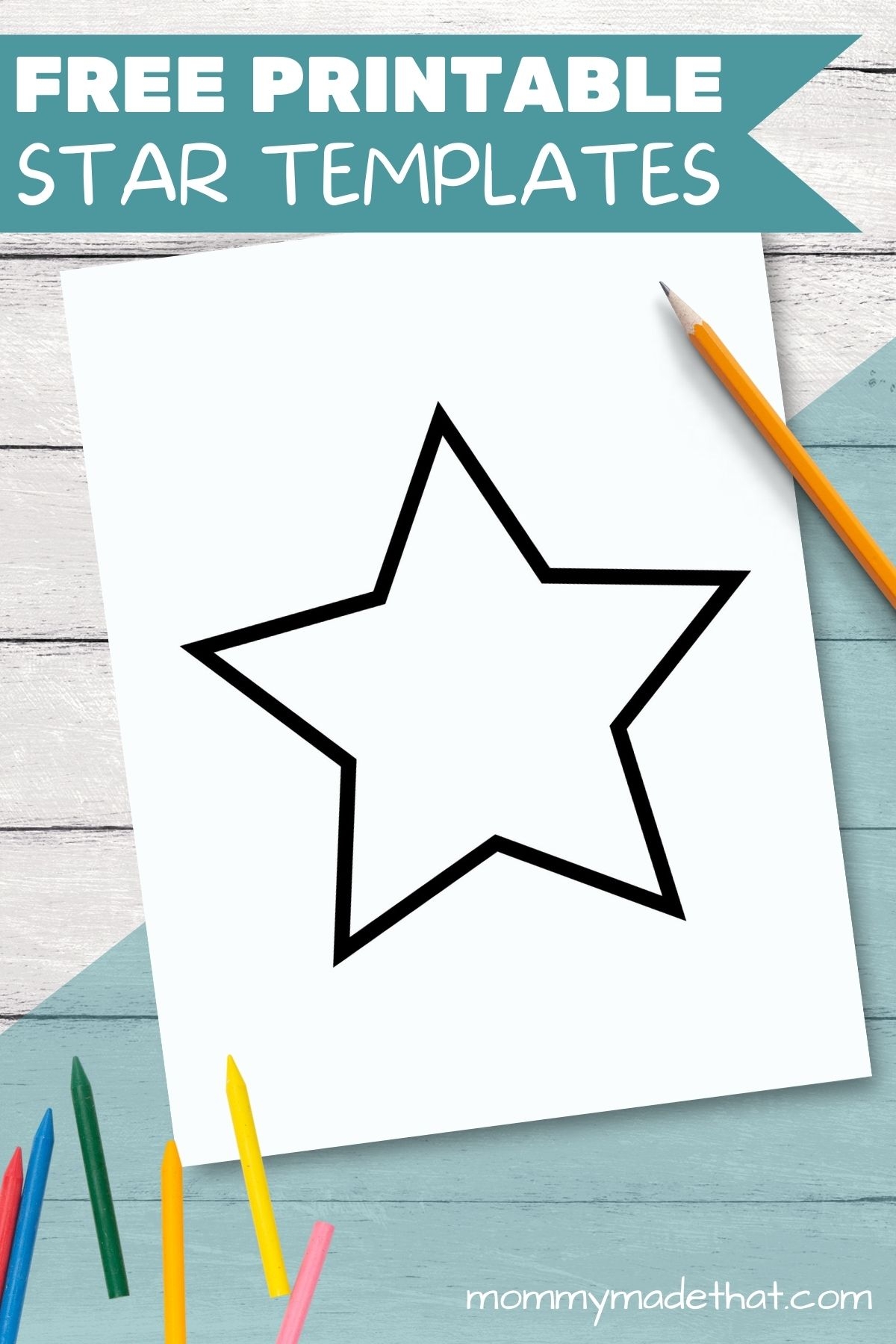 Free Printable Star Templates Giant List Of Shapes And Sizes 