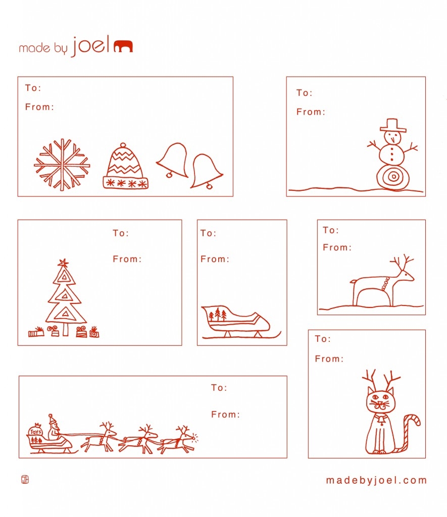 Free Printable Templates For Christmas Gift Tags