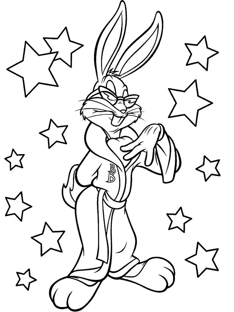 bugs bunny coloring pages printable