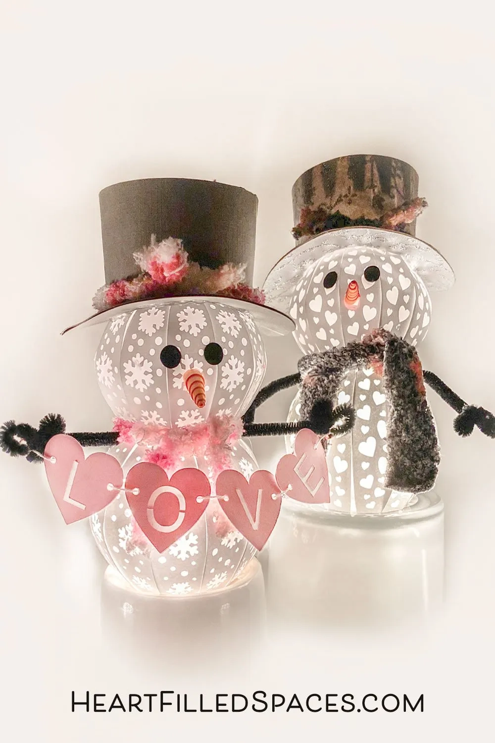 3d Snowman Template Printable