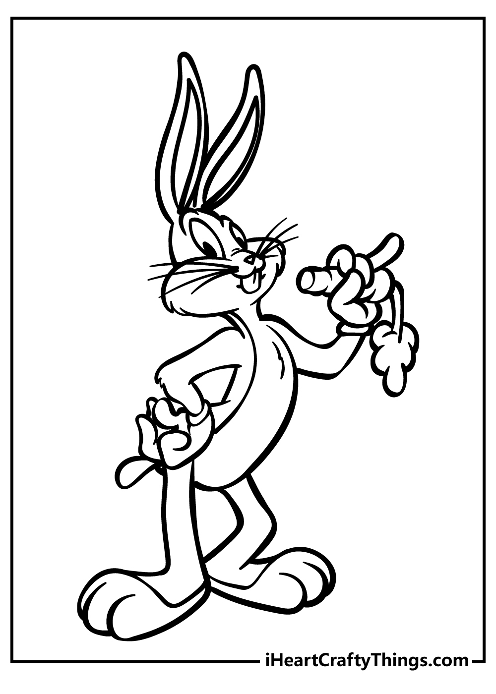 Bugs Bunny Coloring Pages Printable