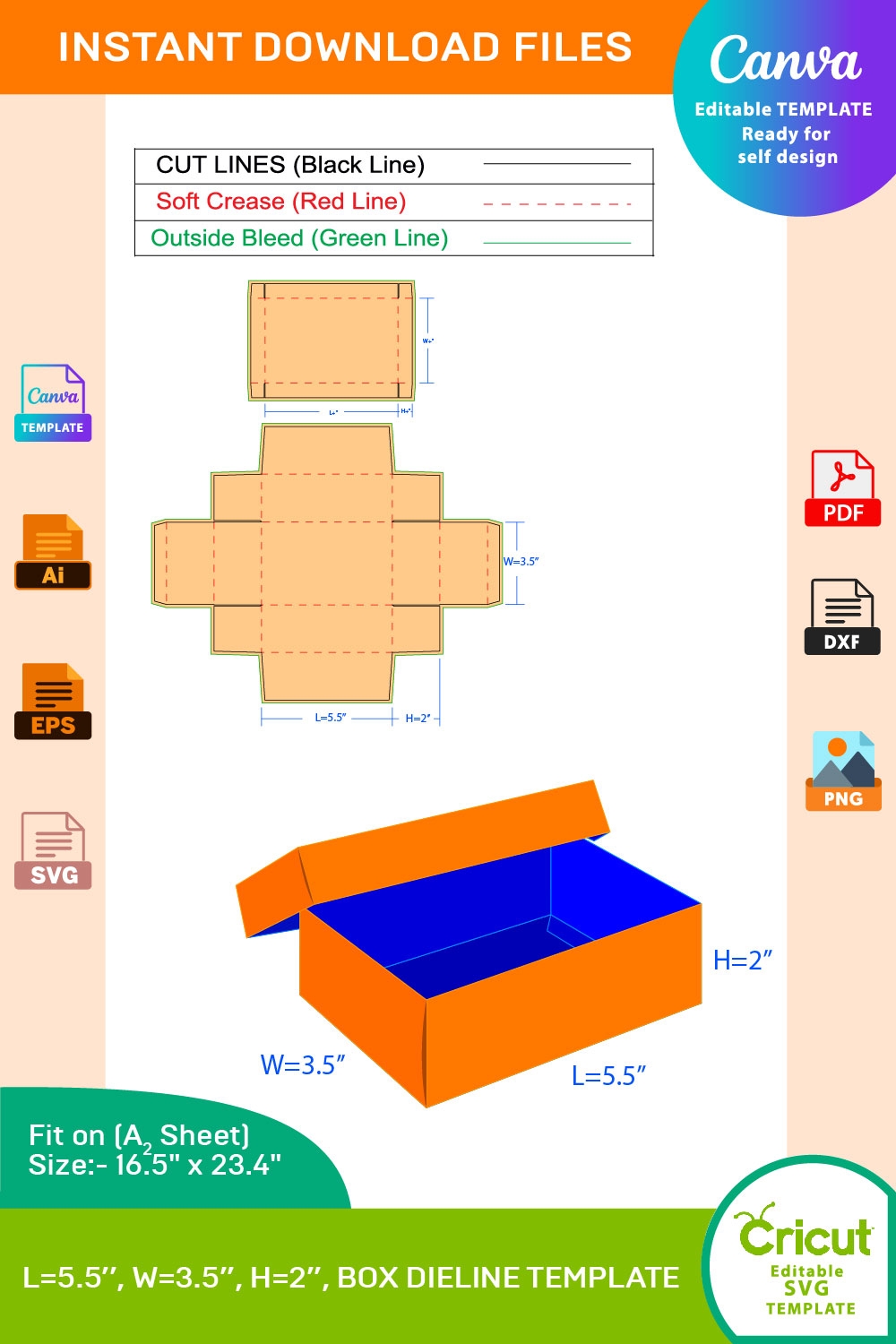 Free Printable Shoe Box Template