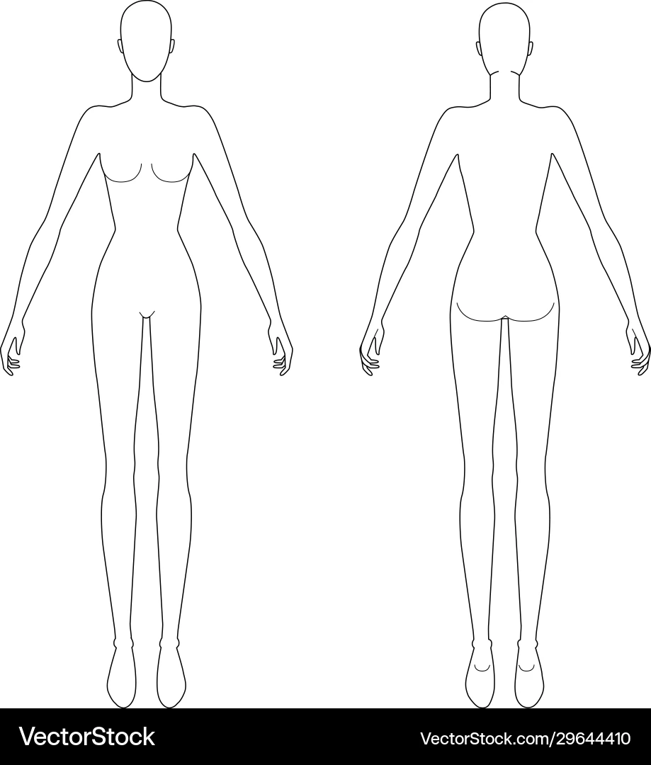 Printable Blank Fashion Design Templates