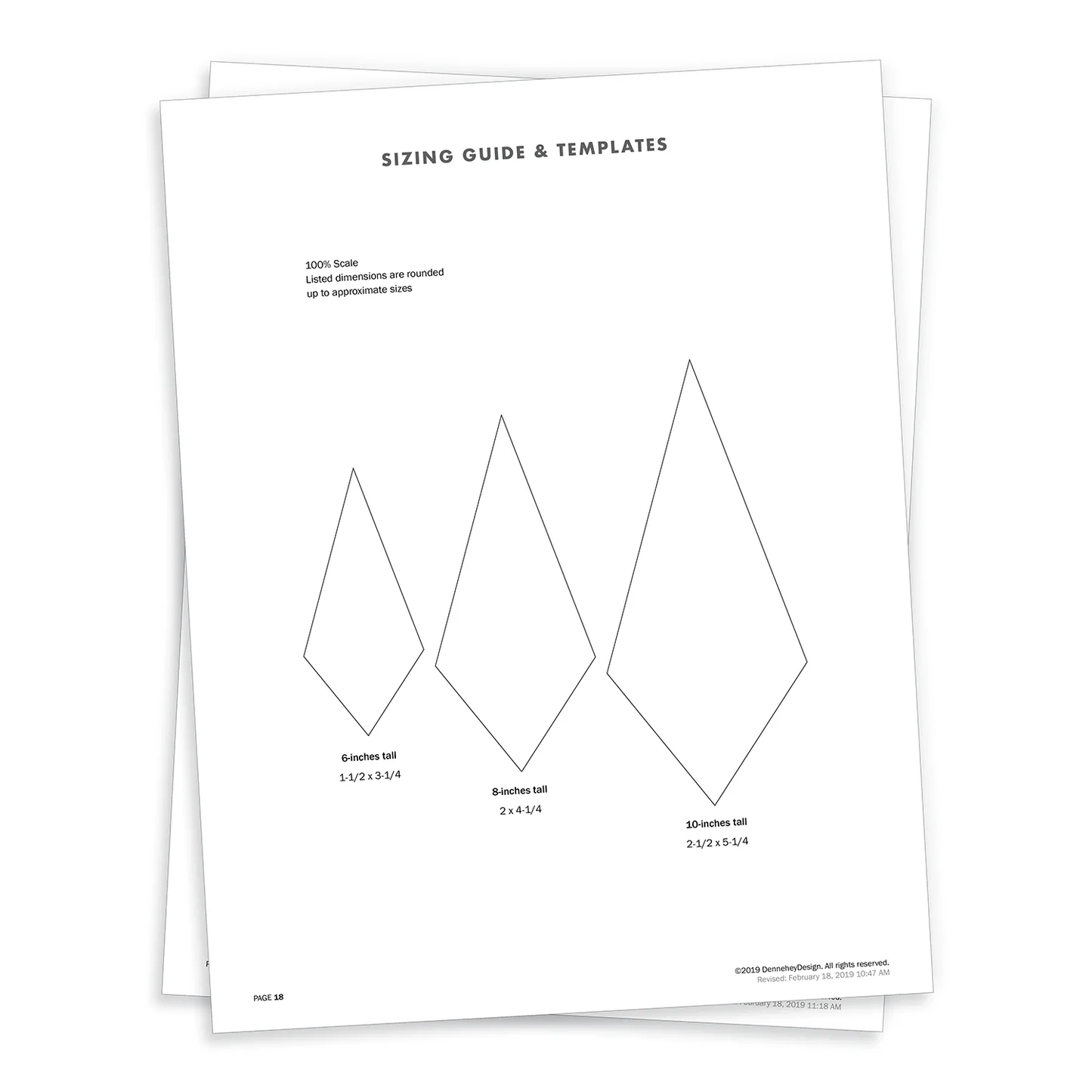 Printable Wooden Star Template