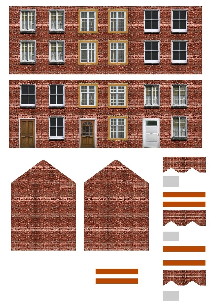 Paper Buildings 10 Free PDF Printables Printablee