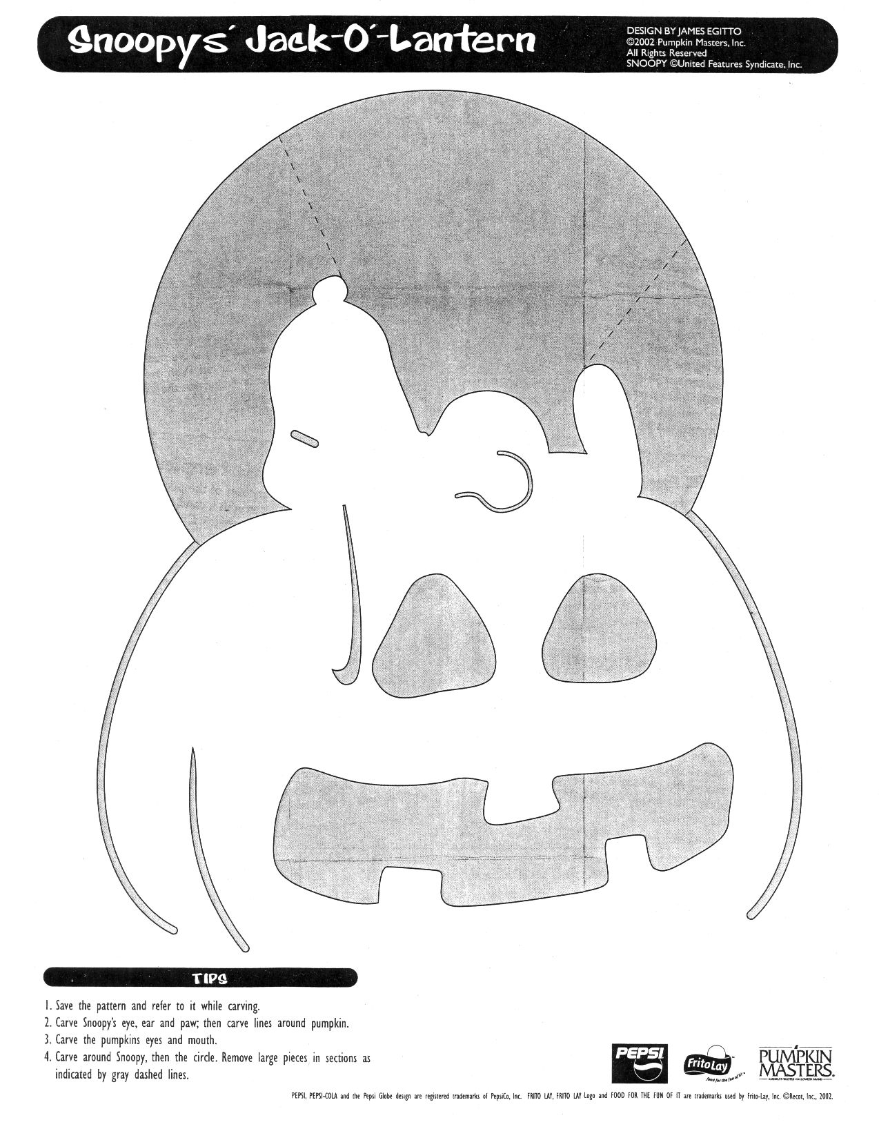 Peanuts Charlie Brown Snoopy Pumpkin Stencil Pumpkin Pattern