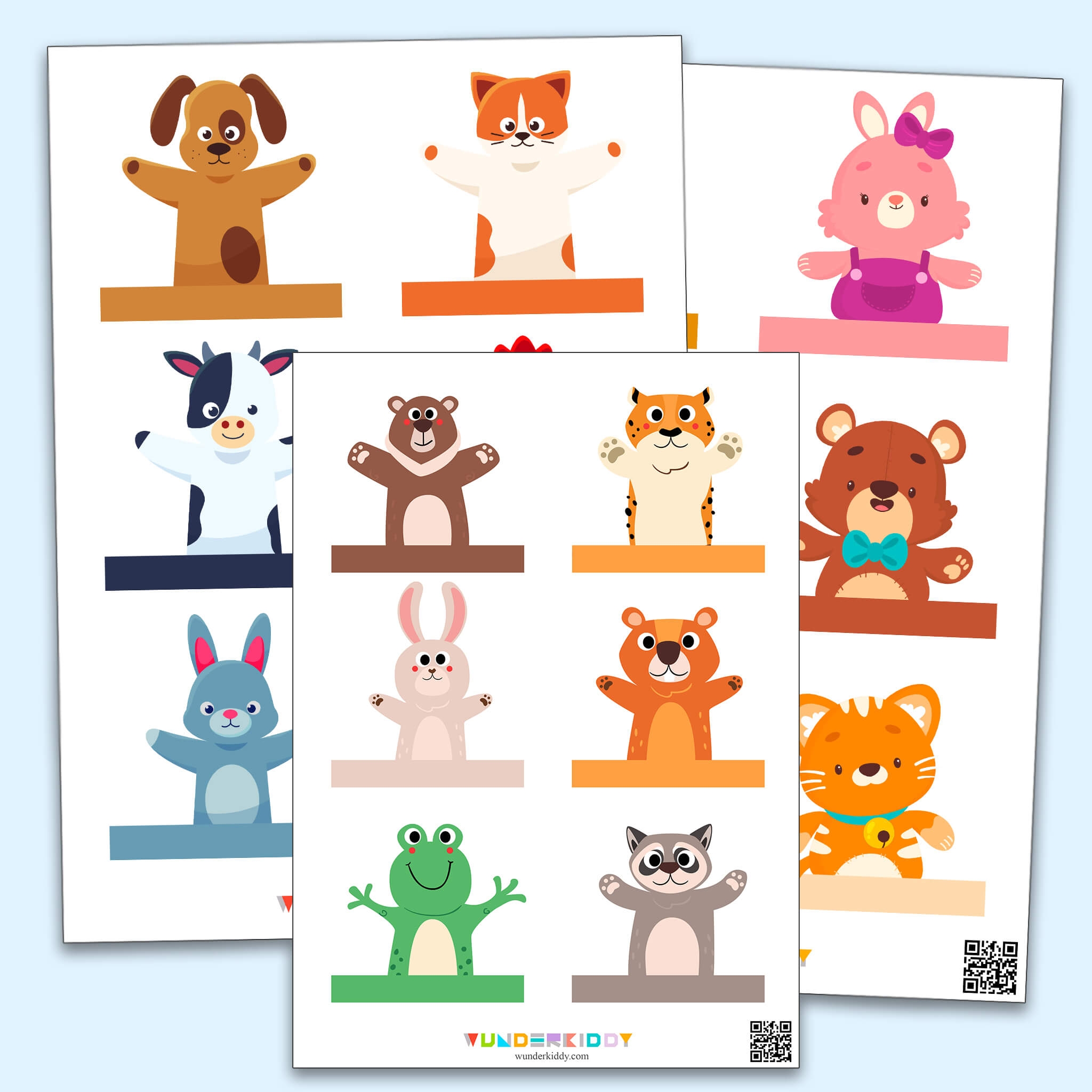 Free Printable Animal Puppet Templates