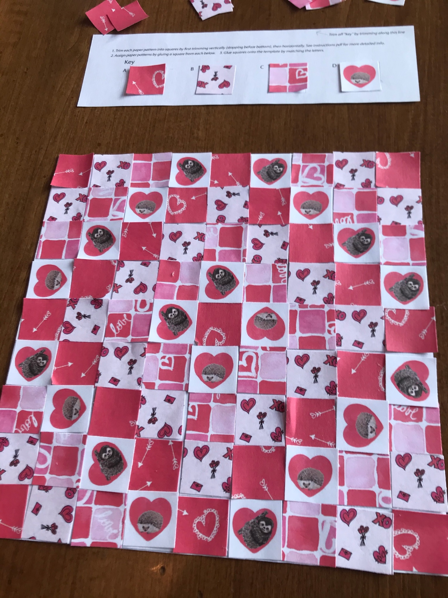 Paper Quilt Template Printable