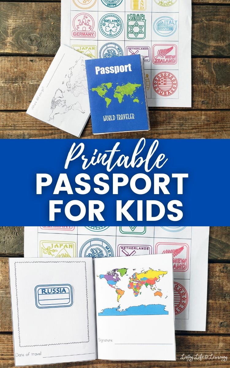Free Printable Passport Template For Preschoolers Free Printable Passport Template For Preschoolers