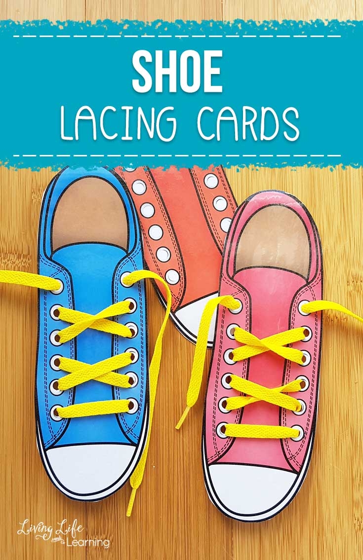 Printable Shoe Lacing Cards Teach Your Kids To Tie Their Shoes