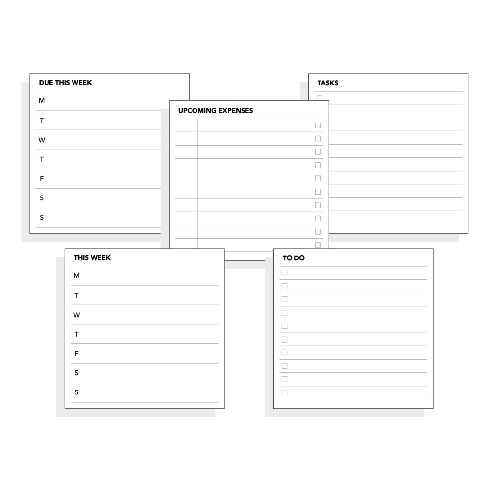 Printable Post It Template