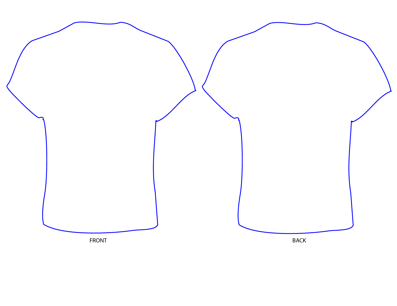 Printable T Shirt Template High Resolution T Shirt Template Png 