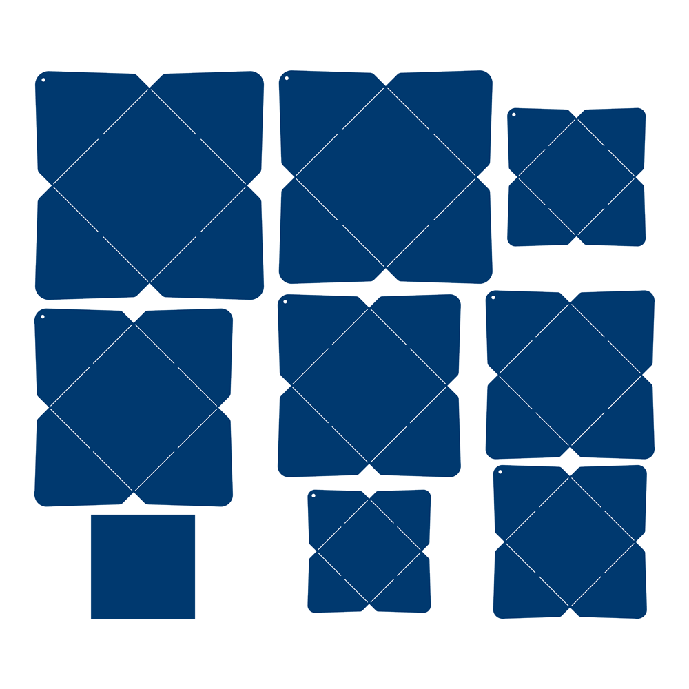 Square Envelope Template Printable